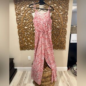 MICHAEL Michael Kors Pink Coral Print Cover up Jumper